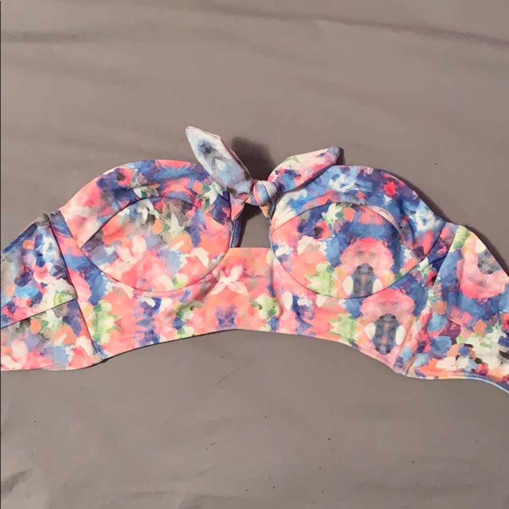 colorful bikini top